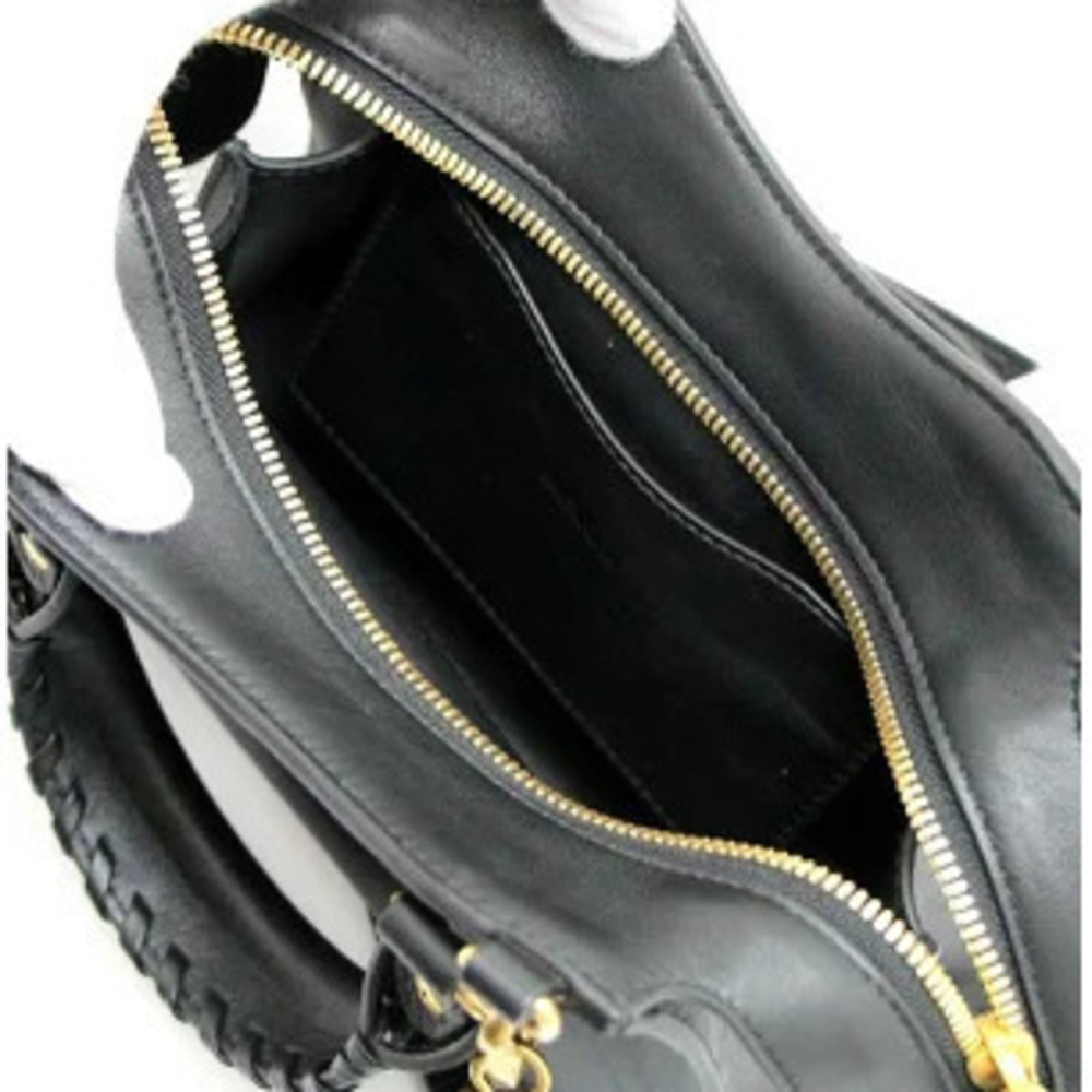 BALENCIAGA Neo City Handbag Black Leather - Picture 6 of 6